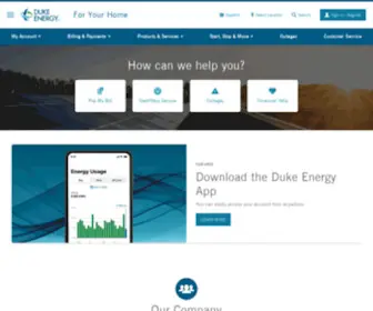 Duke-Energy.com(Savings and Information) Screenshot