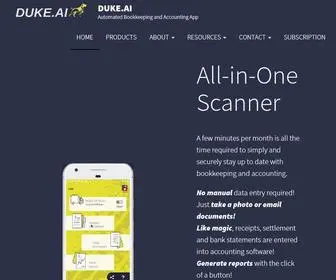 Duke.ai(All-in-One Automated Accounting App for Small Business) Screenshot