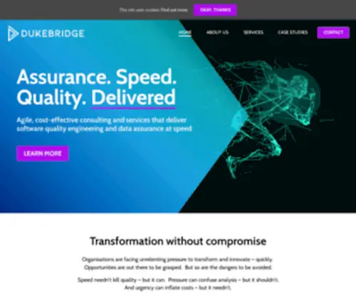 Dukebridgepartners.com(Digital innovation delivered) Screenshot