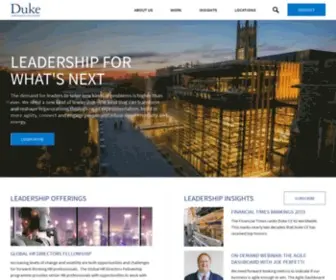 Dukece.com(Duke Corporate Education) Screenshot