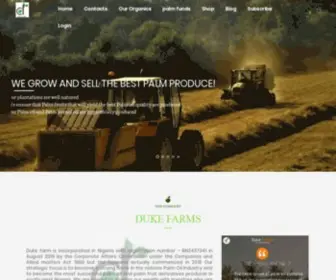 Dukefarms.com.ng(Crops, Livestock, & So Much More) Screenshot