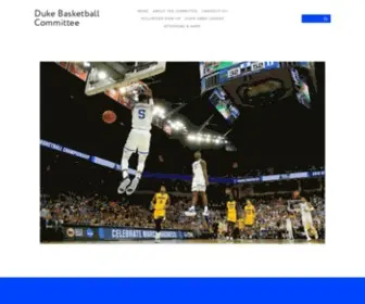 Dukegradcampout.org(Duke Basketball Committee) Screenshot