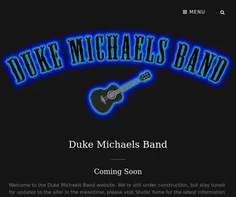 Dukemichaelsband.com(Duke Michaels) Screenshot