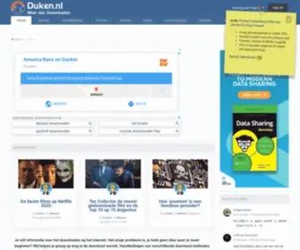 Duken.nl(Meer dan Downloaden) Screenshot
