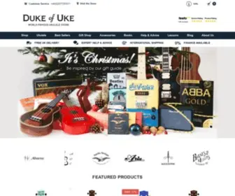 Dukeofuke.com(Duke of Uke) Screenshot