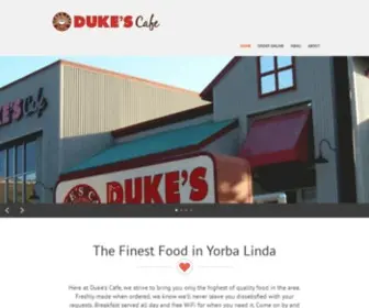 Dukescafeyl.com(Duke's Cafe) Screenshot