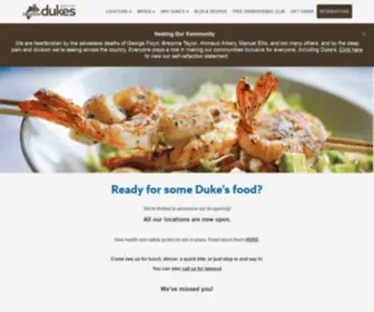 Dukeschowderhouse.com(Duke's Seafood Restaurant) Screenshot