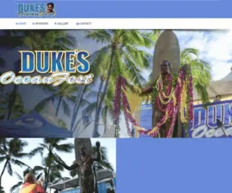 Dukesoceanfest.com(Duke's Oceanfest) Screenshot