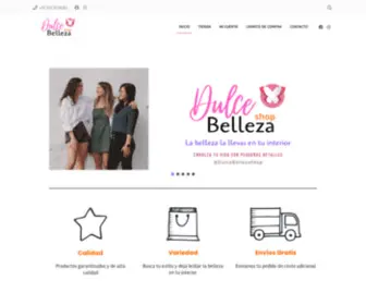 Dulcebelleza.co(La belleza la llevas en tu interior) Screenshot