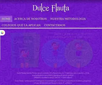 Dulceflauta.cl(Dulce Flauta) Screenshot