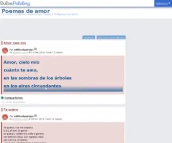 Dulcepalabra.com(Poemas) Screenshot