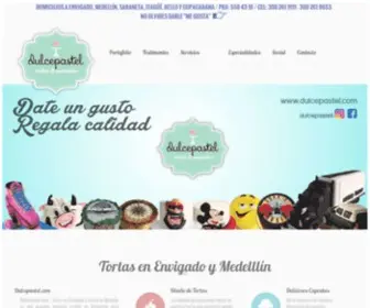 Dulcepastel.com(Tortas) Screenshot