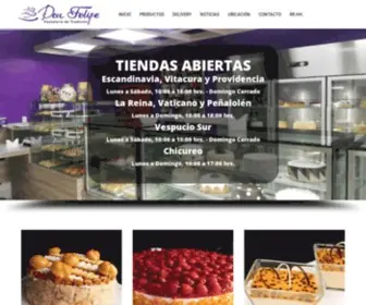 Dulceriadonfelipe.cl(Dulceria Pasteleria Las Condes La Reina Providencia Vitacura Chicureo) Screenshot