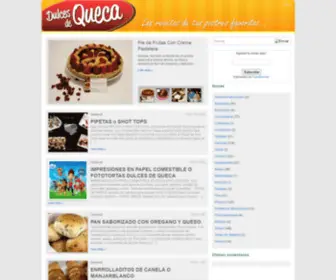 Dulcesdequeca.com(Las recetas de tus postres favoritos) Screenshot