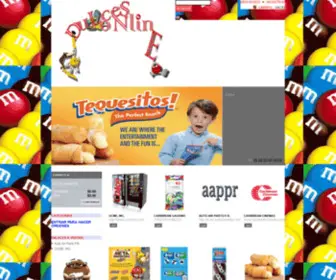 Dulcesonline.com(Tienda) Screenshot