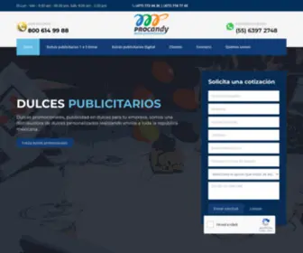 Dulcespublicitarios.com.mx(Dulces) Screenshot