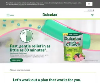 Dulcolax.com(Dulcolax®) Screenshot