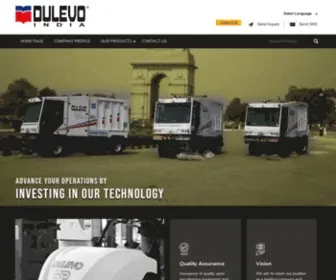 Dulevoindia.in(Floor Vacuum Cleaner Machine Manufacturer) Screenshot