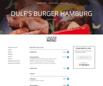 Dulfsburgerhamburgstpauli.de(Dulf's Burger Hamburg) Screenshot