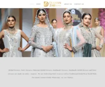 Dulhanzari.com(Bridal Dresses) Screenshot