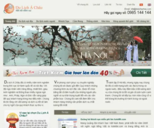 Dulichachau.com(Du Lịch Việt Nam) Screenshot