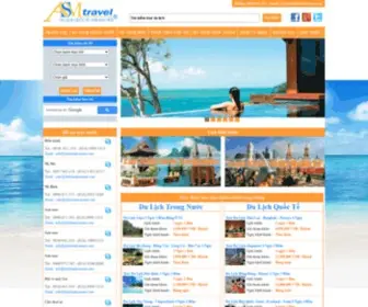 Dulichanhsaomoi.com(Du lịch quốc tế Ánh Sao Mới) Screenshot