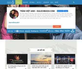 Dulichbui24.com(Du lịch bụi 24h) Screenshot
