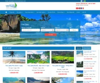 Dulichchaovietnam.com(Tour ghép du lịch giá rẻ) Screenshot