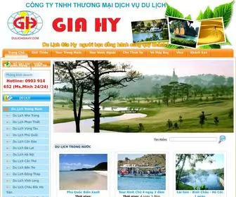 Dulichgiahy.com(DU LỊCH GIA HY) Screenshot