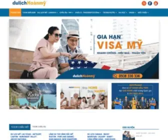 Dulichhoanmy.com(Du lịch Hoàn Mỹ) Screenshot