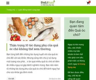 Dulinuts.com(Hạt) Screenshot