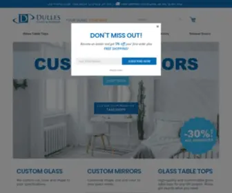 Dullesglassandmirror.com(Your One) Screenshot