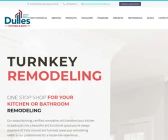 Dulleskitchenandbath.com(Dulles Kitchen & Bath) Screenshot