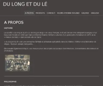 Dulongetdule.be(Dulongetdule) Screenshot