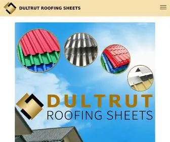 Dultrut.co.zw(Dultrut Roofing Sheets) Screenshot