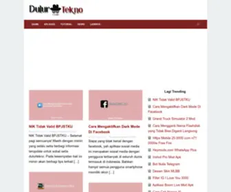 Dulurtekno.co.id(Dulur Tekno) Screenshot
