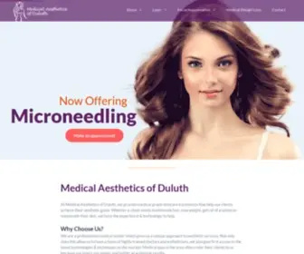 Duluthaesthetics.com(Medical Aesthetics of Duluth) Screenshot