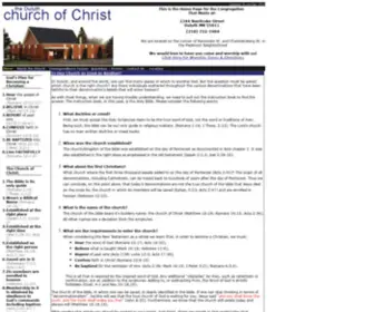 Duluthchurchofchrist.org(Duluth church of Christ) Screenshot