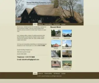 Duluthroofing.com(Duluth Roofing) Screenshot