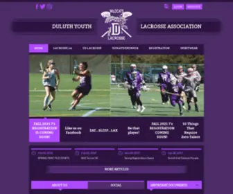 Duluthyouthlax.com(Duluthyouthlax) Screenshot