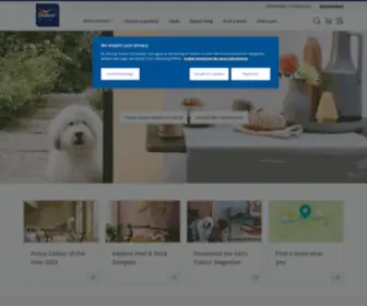 Dulux.co.uk(Dulux Paints) Screenshot