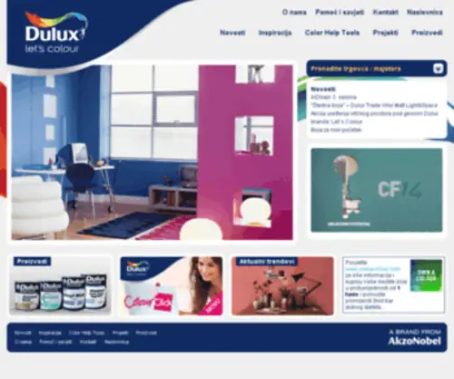 Dulux.com.hr(Dulux) Screenshot