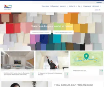 Duluxnigeria.com(Dulux Nigeria) Screenshot