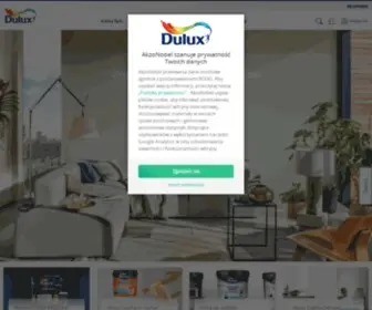 Duluxpolska.pl(Farby do ścian Dulux) Screenshot