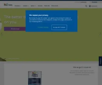 Duluxtrade.co.uk(Dulux Trade) Screenshot