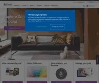 Duluxtradepaintexpert.co.uk(Dulux Trade Paint Expert) Screenshot