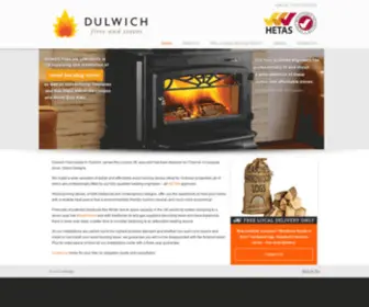 Dulwichfires.com(Dulwich Fires and Stoves) Screenshot