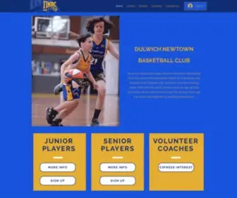 Dulwichnewtown.com(Dulwich Newtown Basketball Club) Screenshot