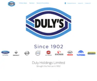 Dulys.co.zw(Duly Holdings Limited) Screenshot