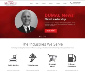 Dumac.com(POS Solutions for Convenience Stores and Grocery/Supermarket) Screenshot
